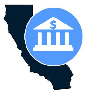 California banking icon