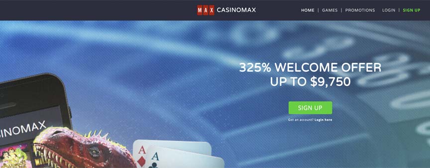 Casinomax screenshot