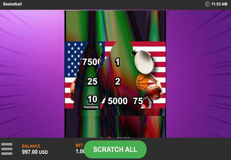 Basketball Instant Win